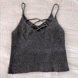 american eagle knitted tank